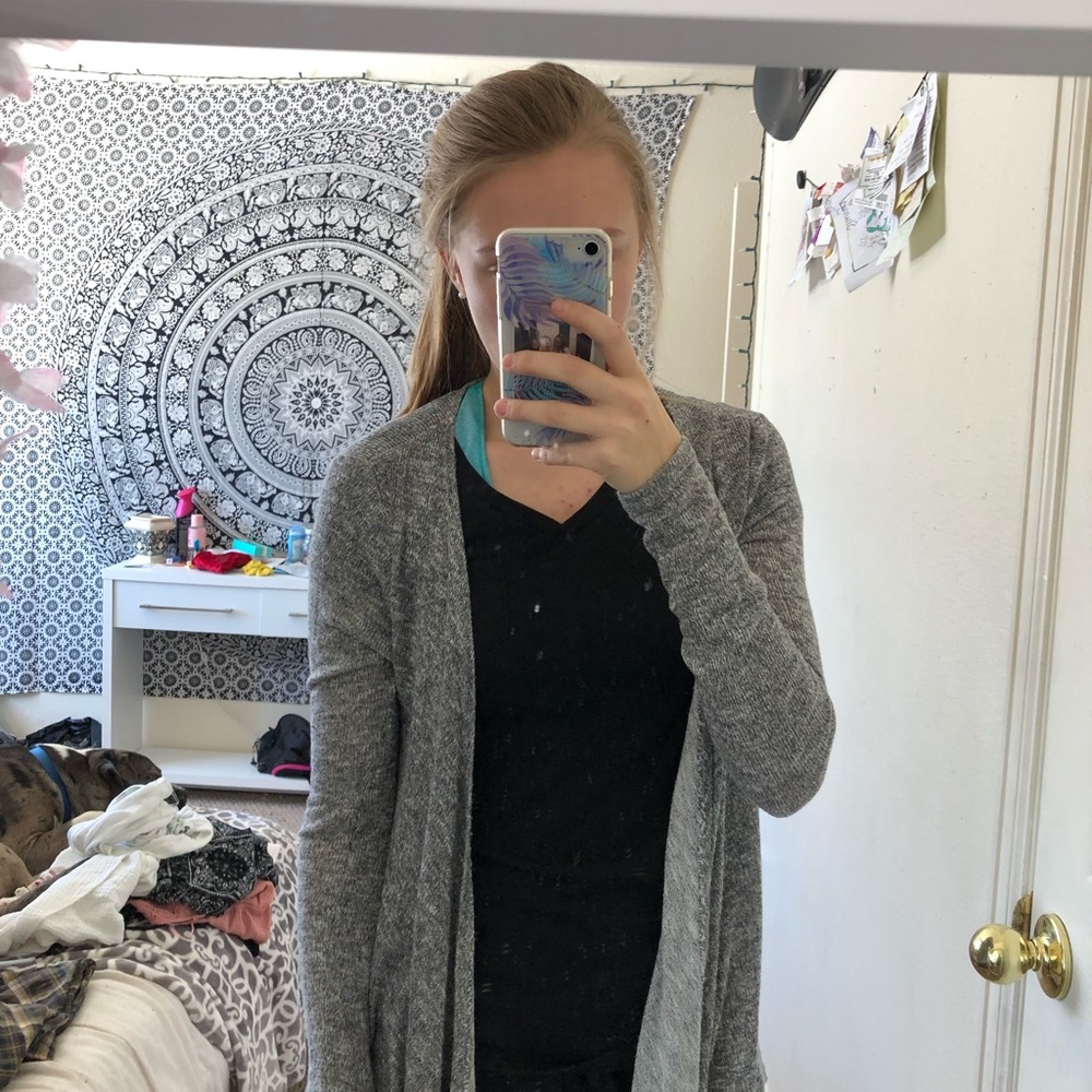 Grey Cardigan